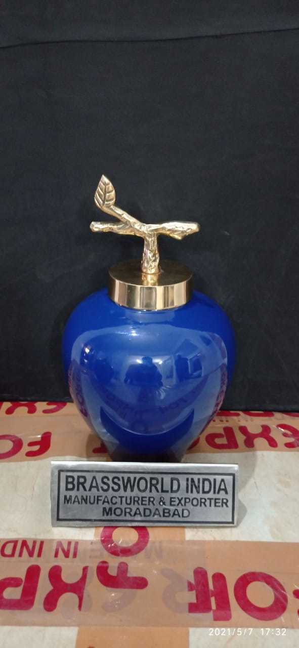 Brass Green New Design Cremation Urn