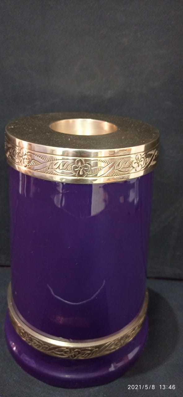 Brass Tea Light Cremation Urn