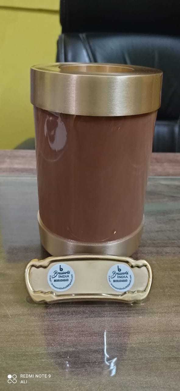 Brass Tea Light Cremation Urn