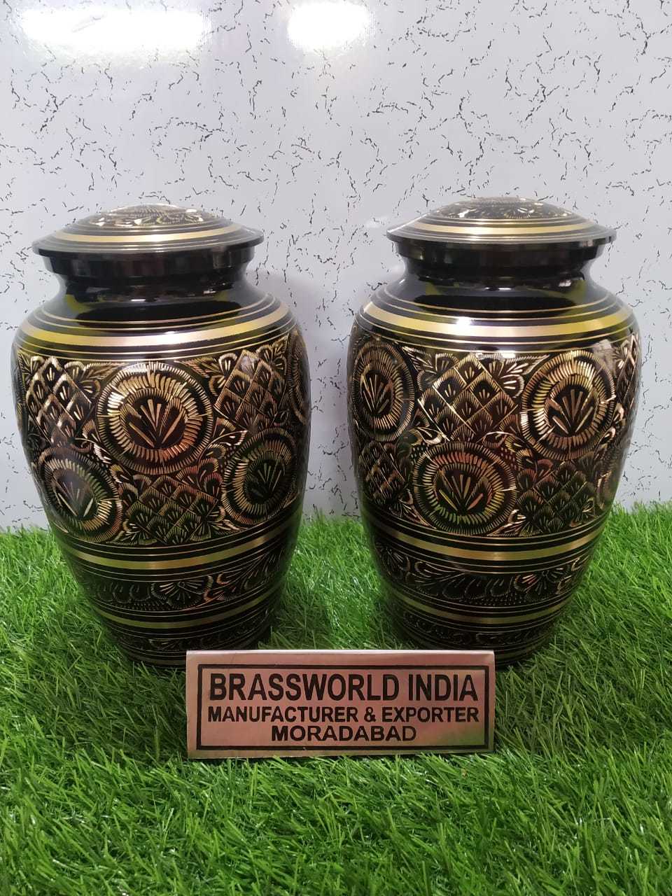 Pink Cremation Rose Engraved Urn Funeral Supplies