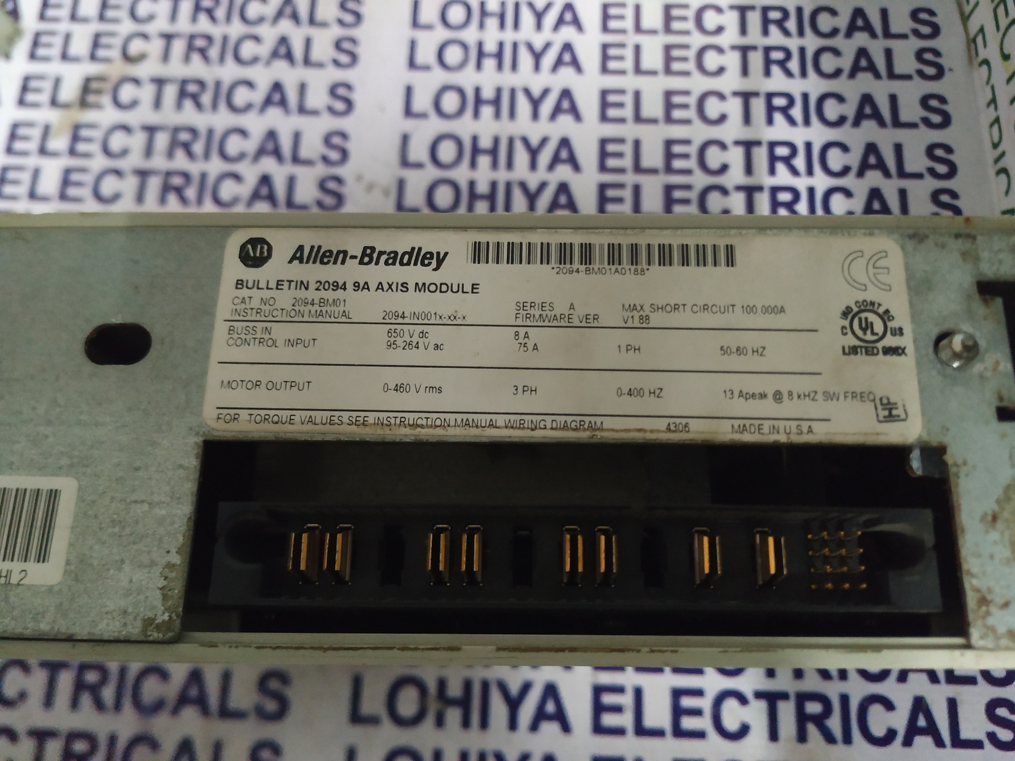 Allen Bradley Axis Module 2094 9a