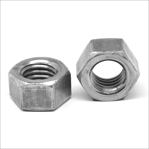 Hex Nut - Carbon Steel, M12 Size, Galvanized Finish | Rust-Resistant, High Durability, Versatile Fastening Solution