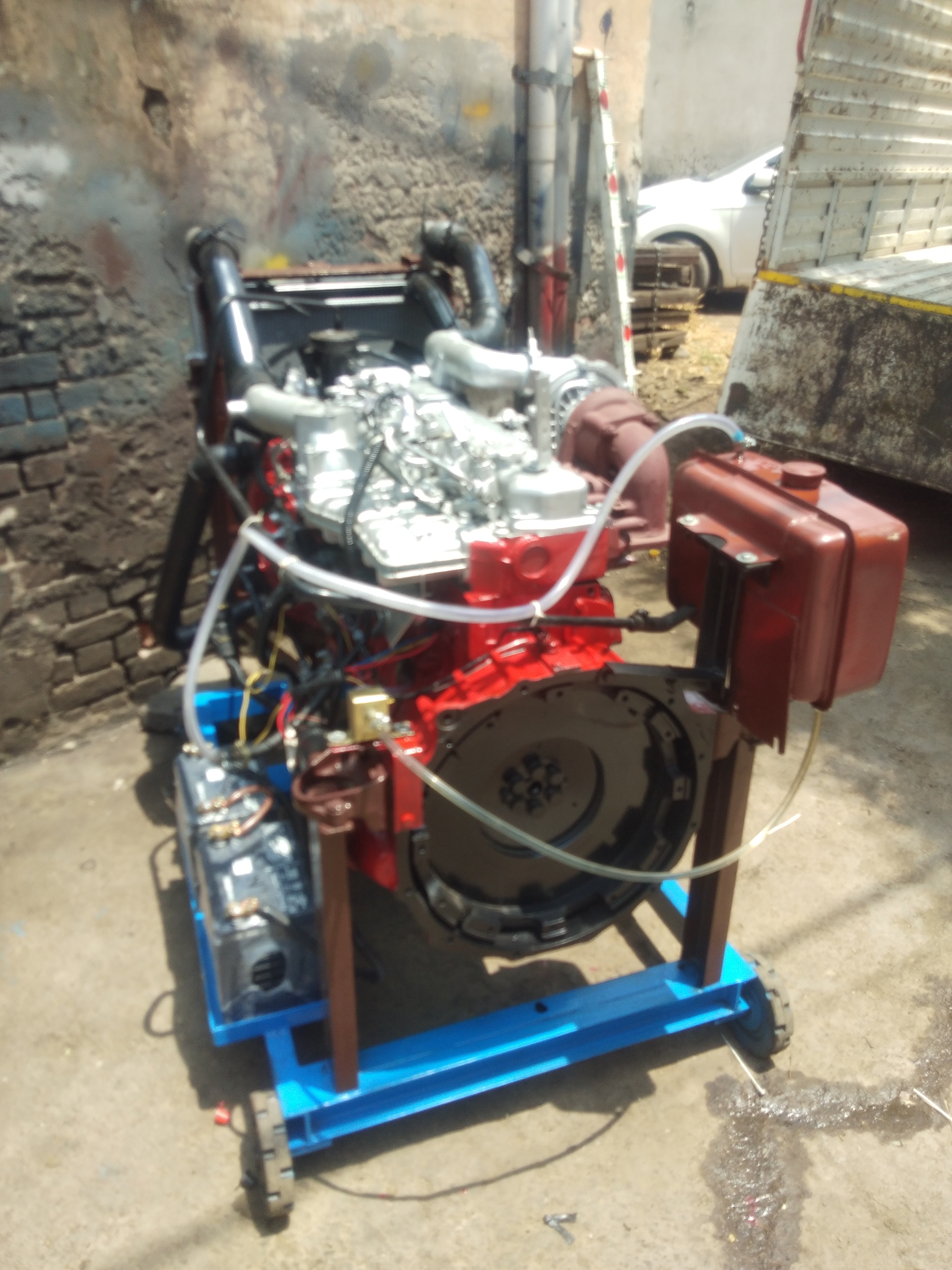 Six Cylinder Turbocharged Diesel Engine