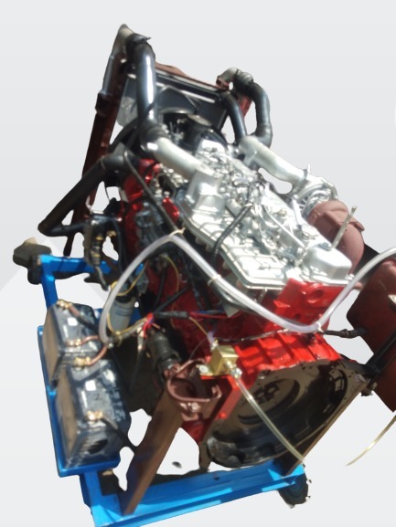 Six Cylinder Turbocharged Diesel Engine