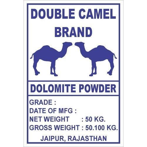 Double Camel Dolomite Powder Chemical Composition: Mgo