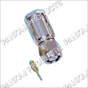 Tnc मेल क्लैंप टाइप LMR 400 (सोल्डर लेस पिन)