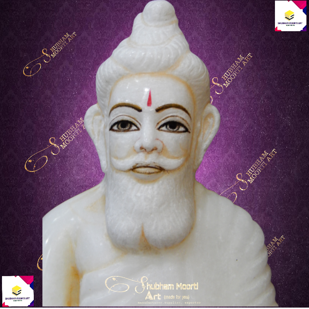 Marble Lokenath Baba Statue