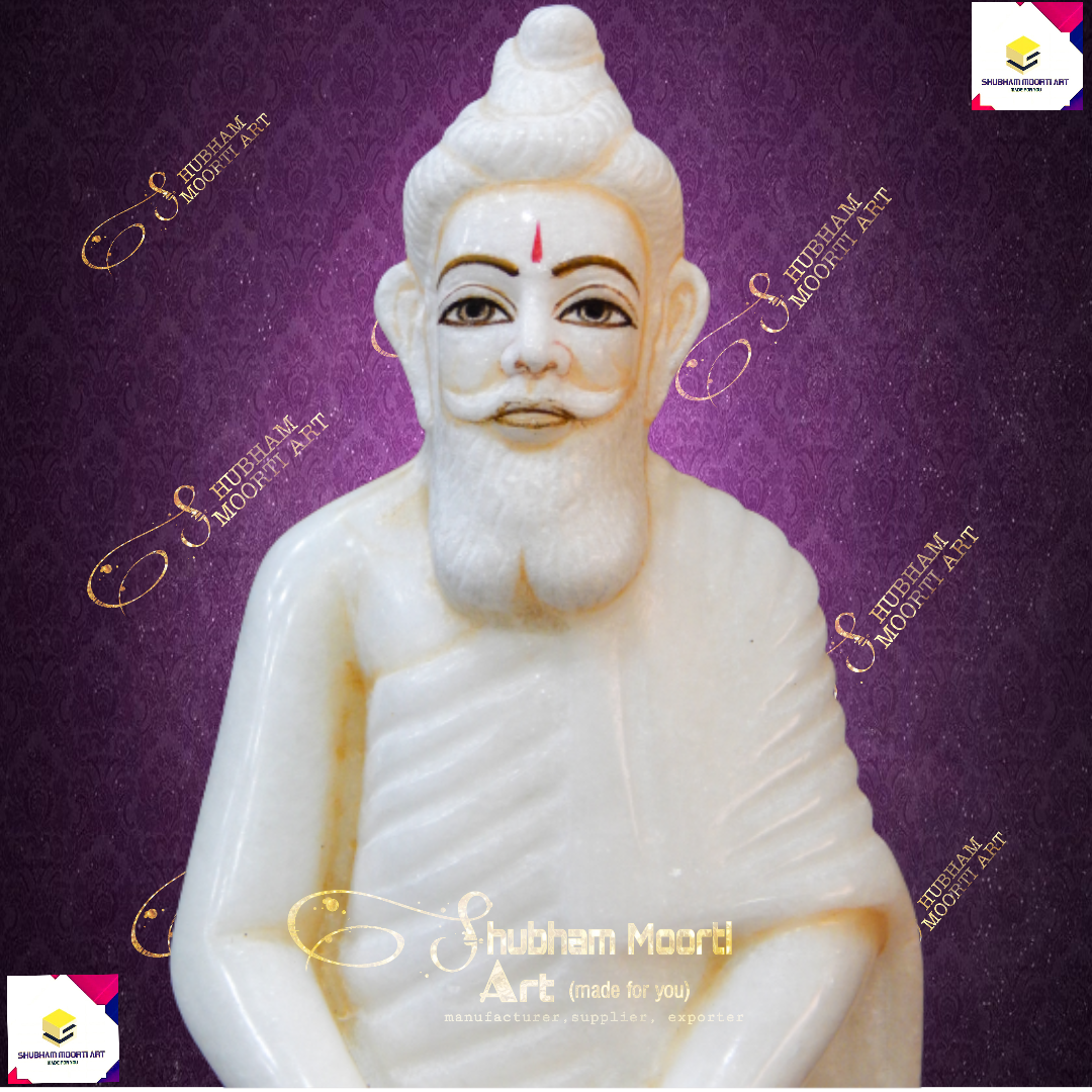 Marble Lokenath Baba Statue