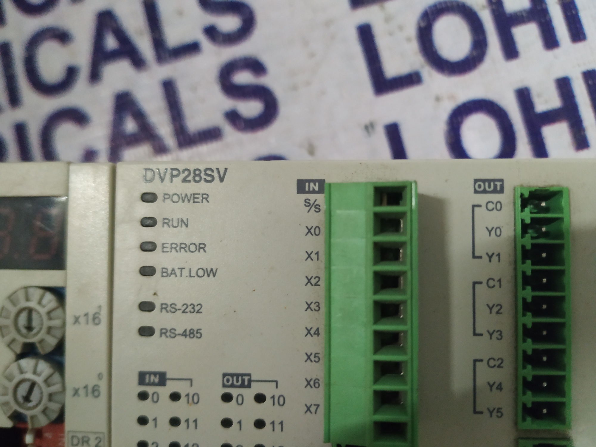 Delta Logic Controller Dvp28sv