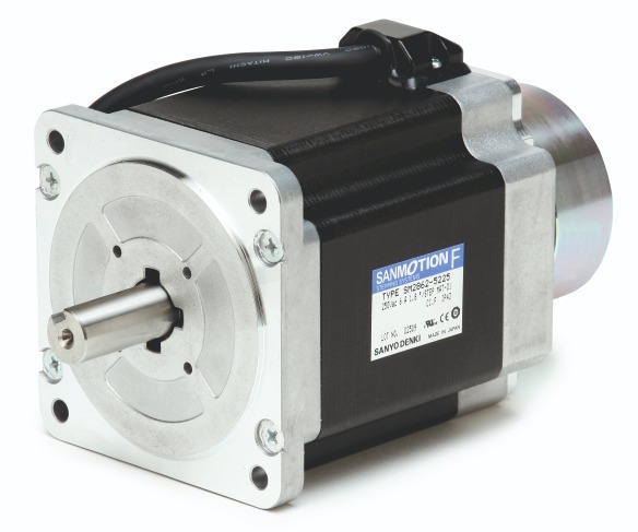 Sanyo Denki Stepper Motor - 2 Phase Hybrid, 0.24 To 19 N.m Holding Torque | High Torque, Low Vibration & Noise, Double-end Shaft Option