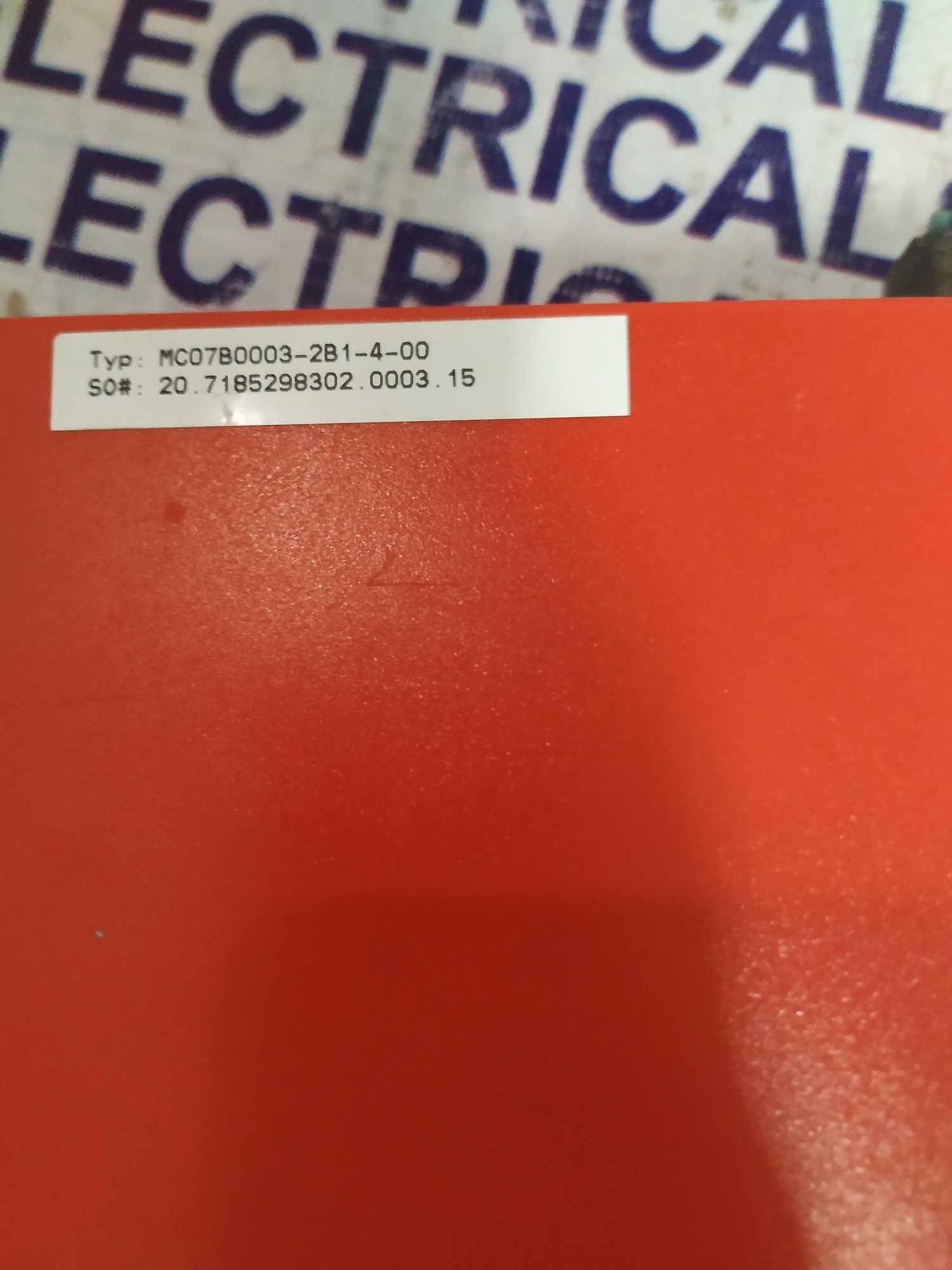 Frequency Inverter Mc07b0003-2b1-4-00