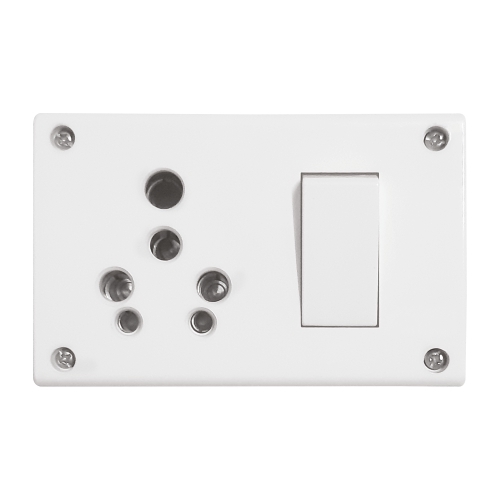 Switch socket combination