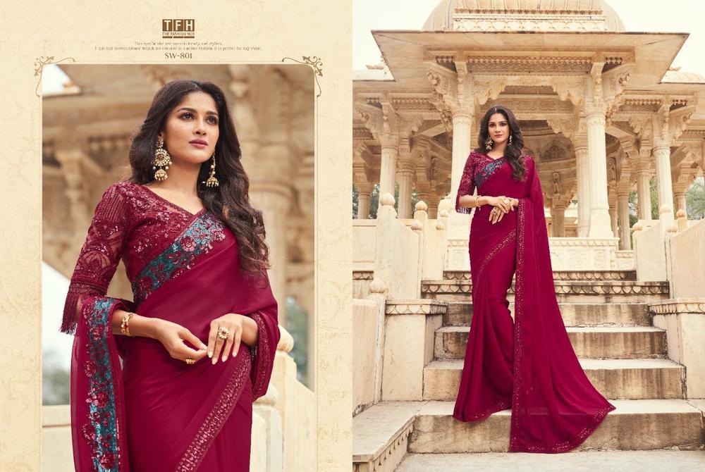 Jacquard Fancy Designer Sarees