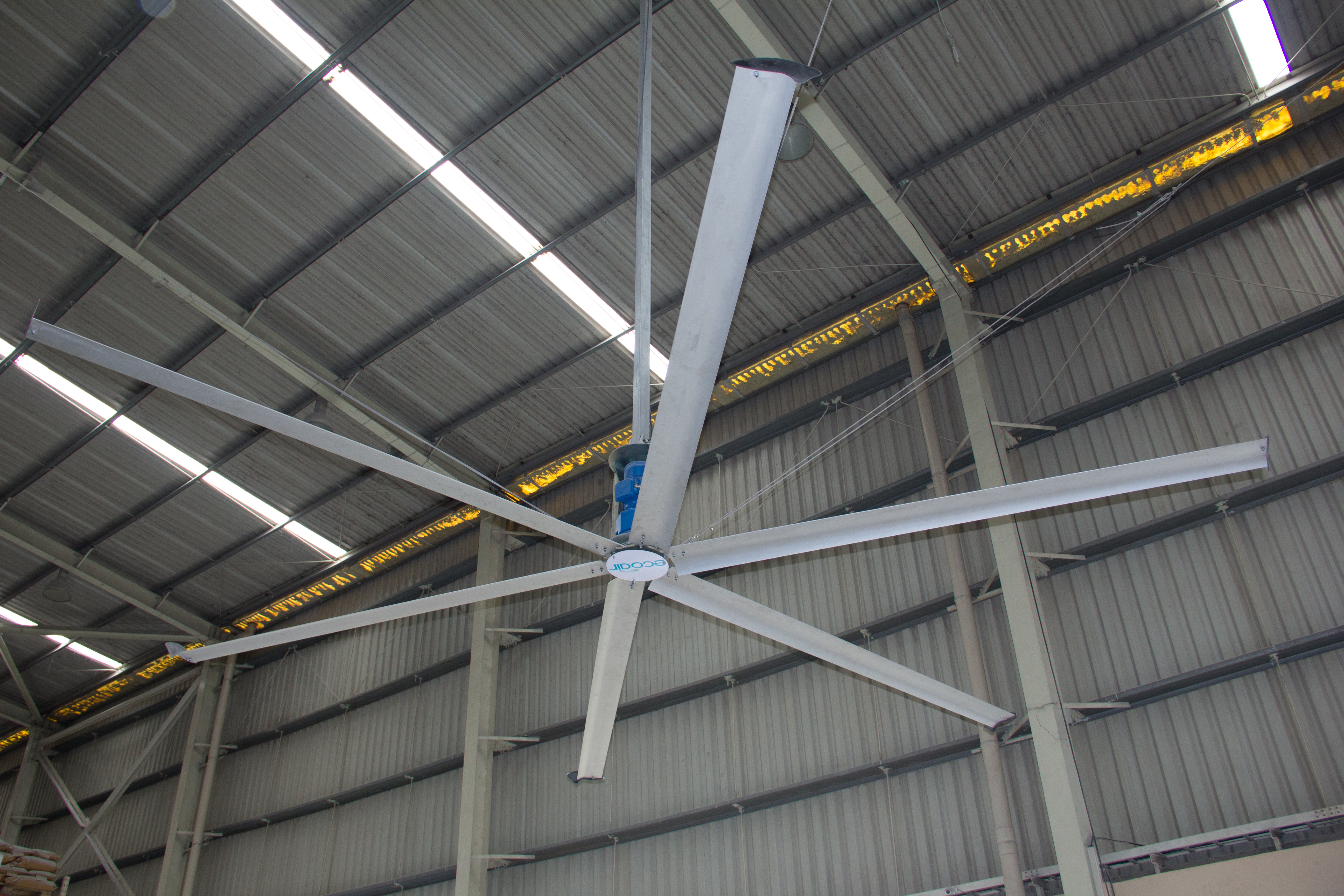 Industrial Ceiling Hvls Fan Blade Diameter: 10-24 Foot (Ft)