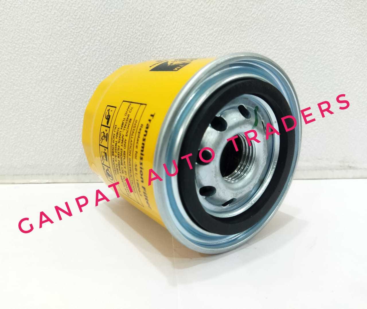 Jcb Transmission Filter 3dx - Metal & Paper, 100mm, Yellow | Heavy Duty, Reliable Efficient Filtration, Long Life