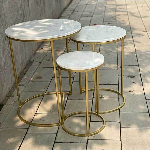 सजावटी नेस्टिंग टेबल इंडोर फर्नीचर