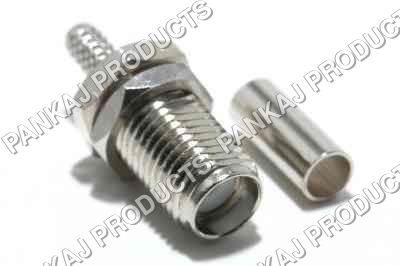 एसएमए-फीमेल-क्रिम्प- टाइप बल्क हेड आरजी 188-174