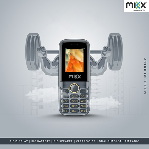 Mixx M1 Holly Keypad Mobile Android Version: No