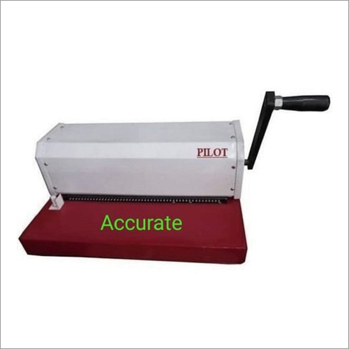 Pilot Manual Spiral Binding Machine