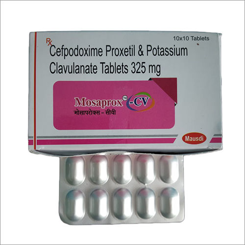 325 Mg Cefpodoxime Proxetil And Potassium Clavulanic Tablets General Medicines