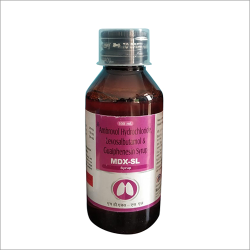 Ambroxol Hydrochloride Levosalbutamol And Guiphenesin Syrup