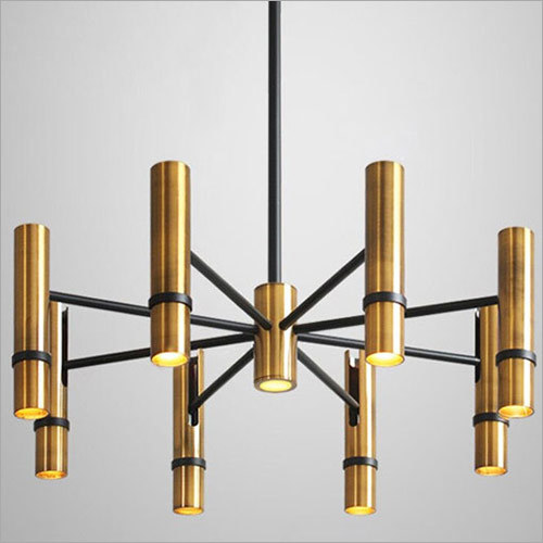 Brass Tubes For Furniture & Lightning Fixtures - Color: Golden