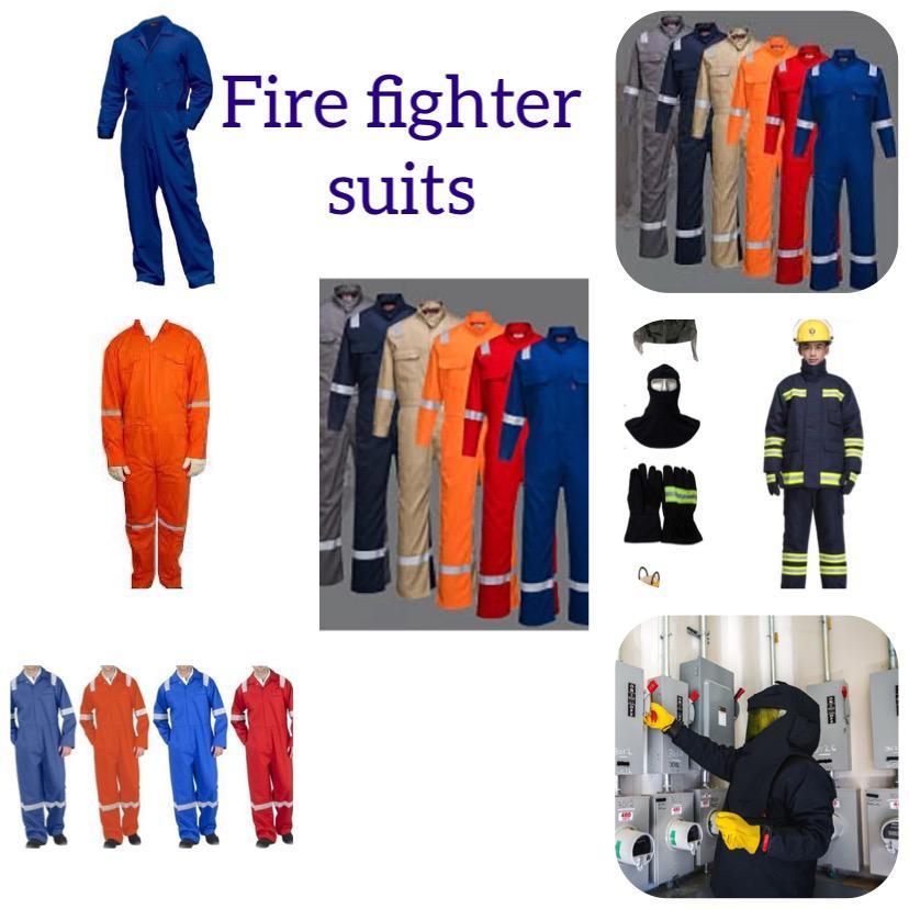 Aluminized Fire Suit - Color: Silver