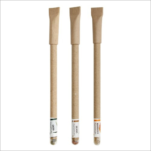 पर्यावरण के अनुकूल प्लांटेबल सीड पेपर पेन