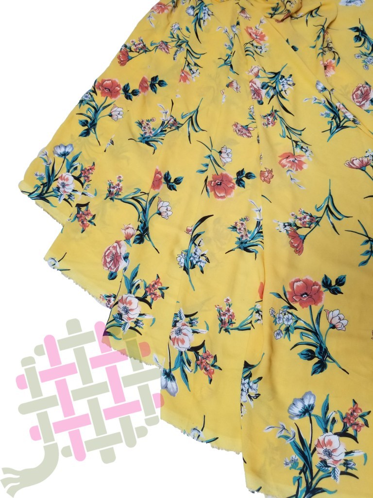 Washable Digital Printed Georgette Fabric