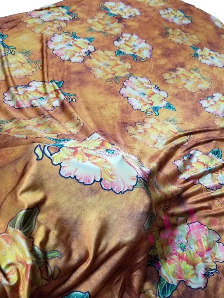 Washable Stylish Digital Printed Lycra Fabric