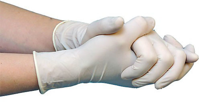Hand Griips Gloves - Rubber, Disposable Non-woven Style | Flexible Fit, Safe For All-day Use