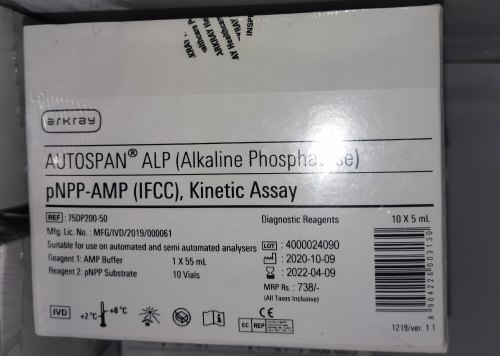 Alp Test Kit Usage: Clinical. Hospital