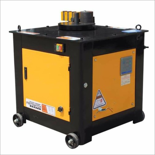 Black And Yellow Electric Ring Making Machine