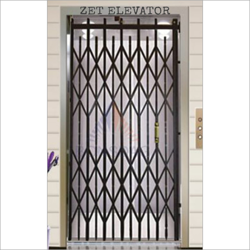 Elevator Manual Collapsible Door
