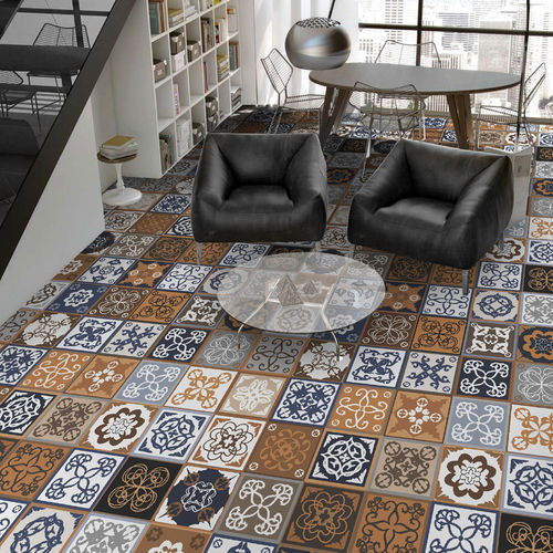 Square Moroccan Porcelain Tiles