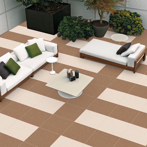 Ceramic Plain Parking Tiles