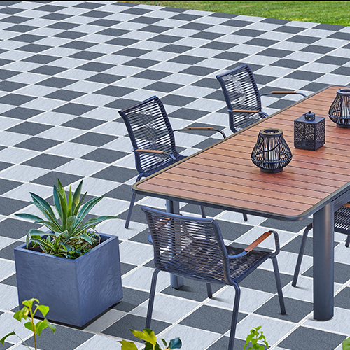 सिरेमिक रस्टिक पार्किंग टाइल्स