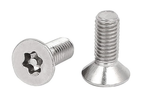 PIN TORX SECURITY CSK HEAD SCREW