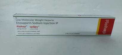 एनोक्सापारिन सोडियम इंजेक्शन आईपी 40mg/0.4ml