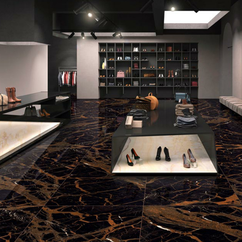 रेक्टेंगल हाई-ग्लॉस पोर्सिलेन टाइल