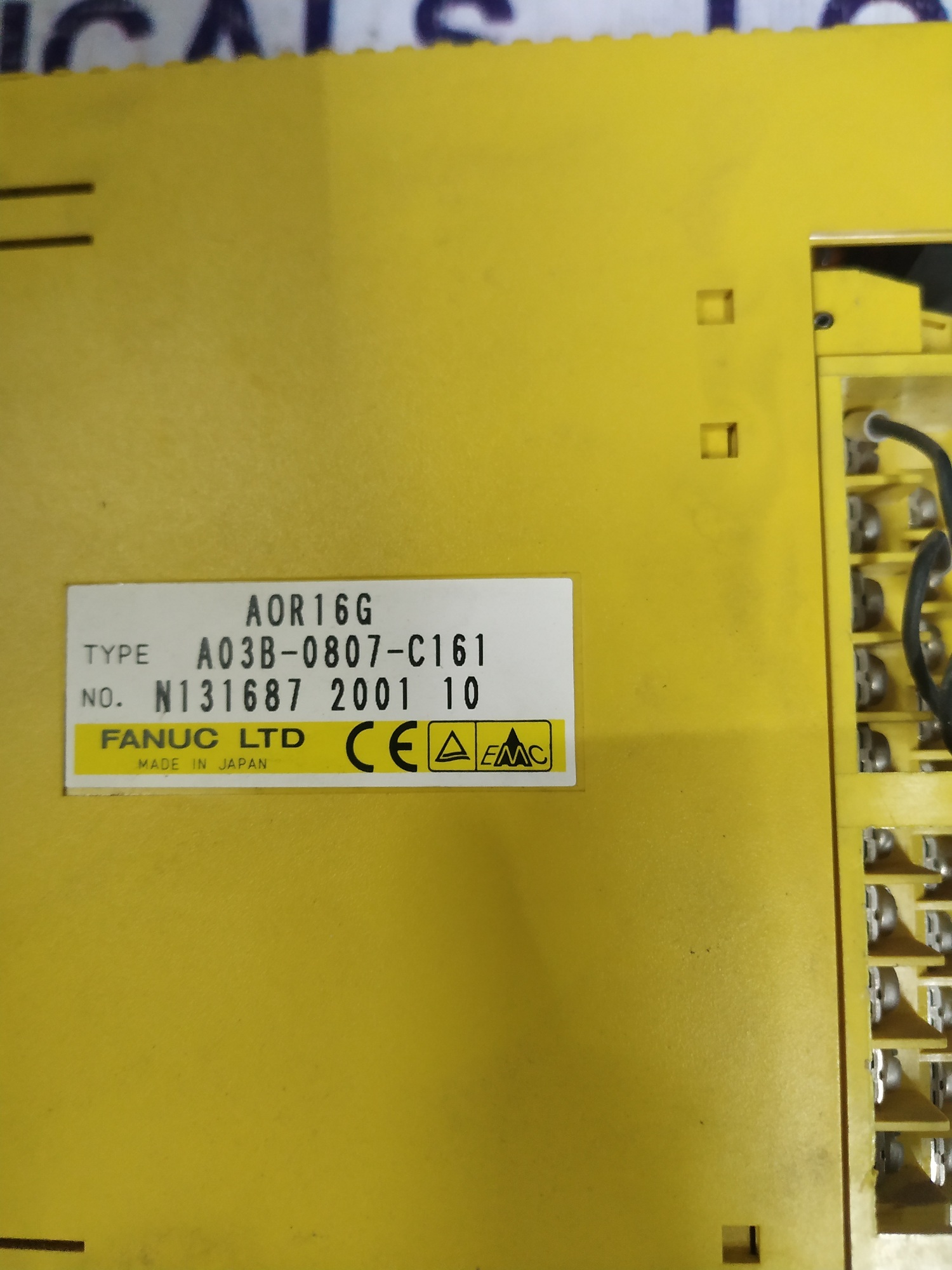 Fanuc Output Module A03b-0807-c161