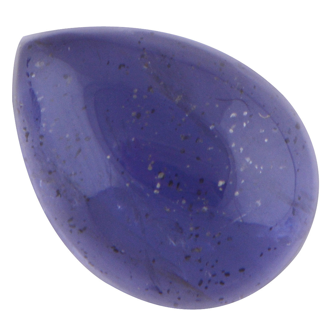 Black 7 X 5 Mm Original Cabochon Celebrated Pear Gemstones