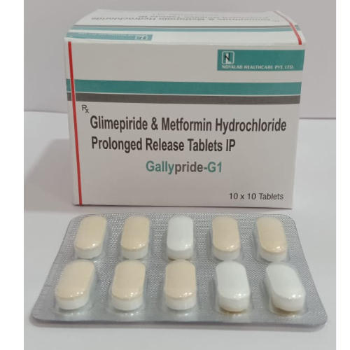 Metformin Hydrochloride And Glimepiride Tablets General Medicines