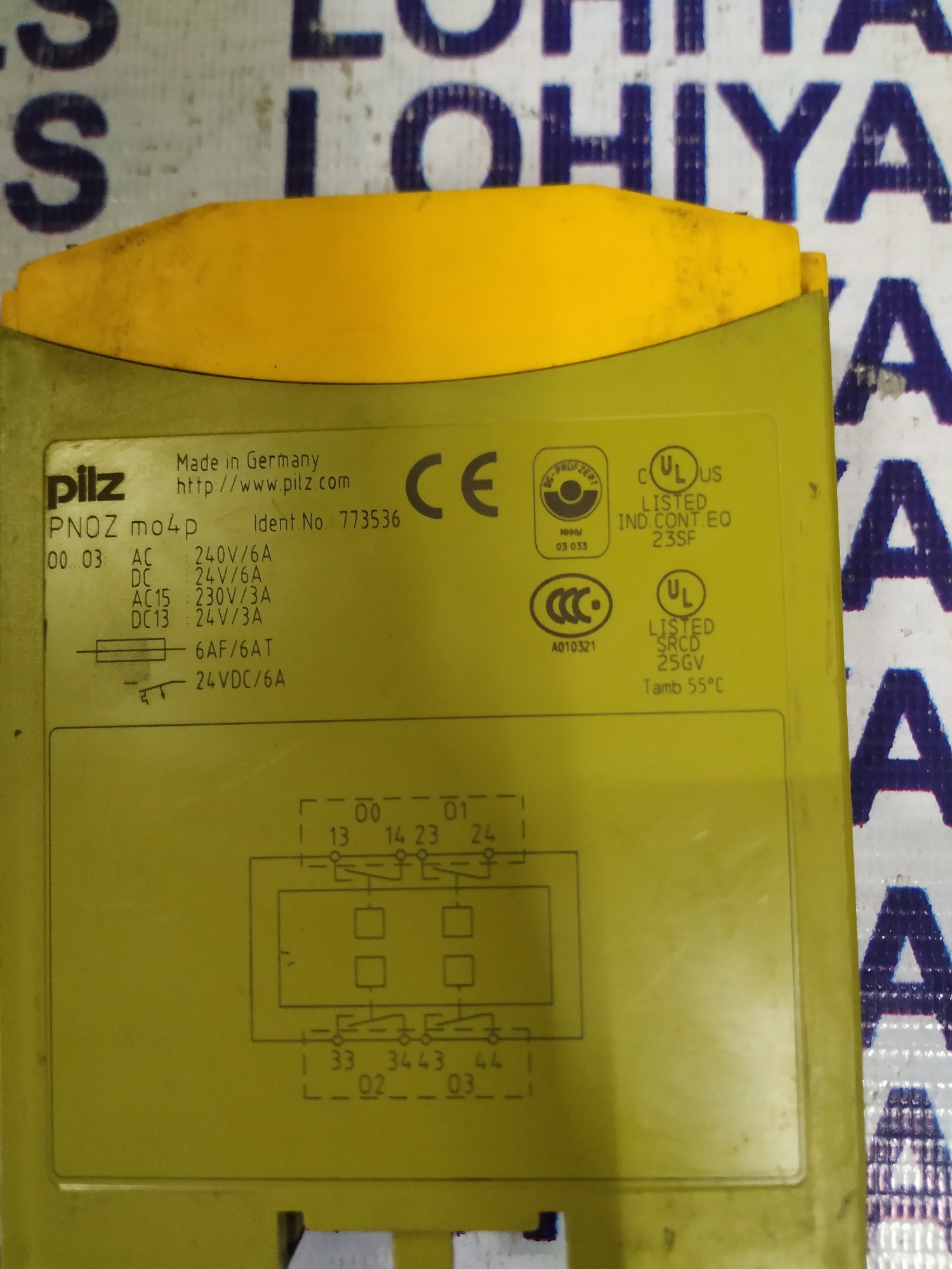 Pilz Output Module Pn0z M04p