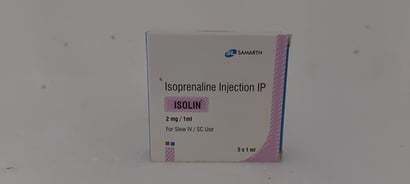 Isoprenaline Injection Ip 2mg/1ml Specific Drug