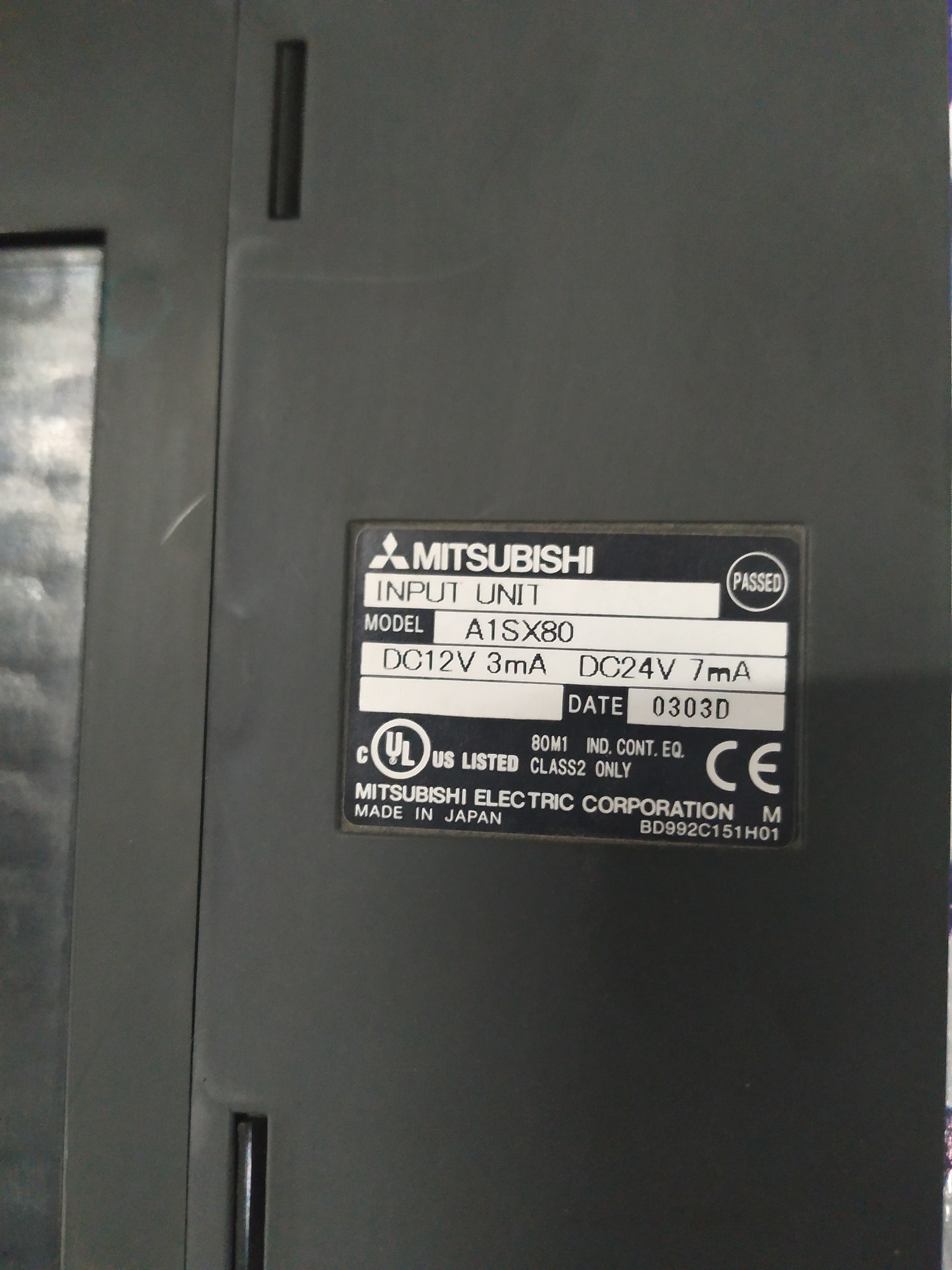 Mitsubishi Input Module A1sx80