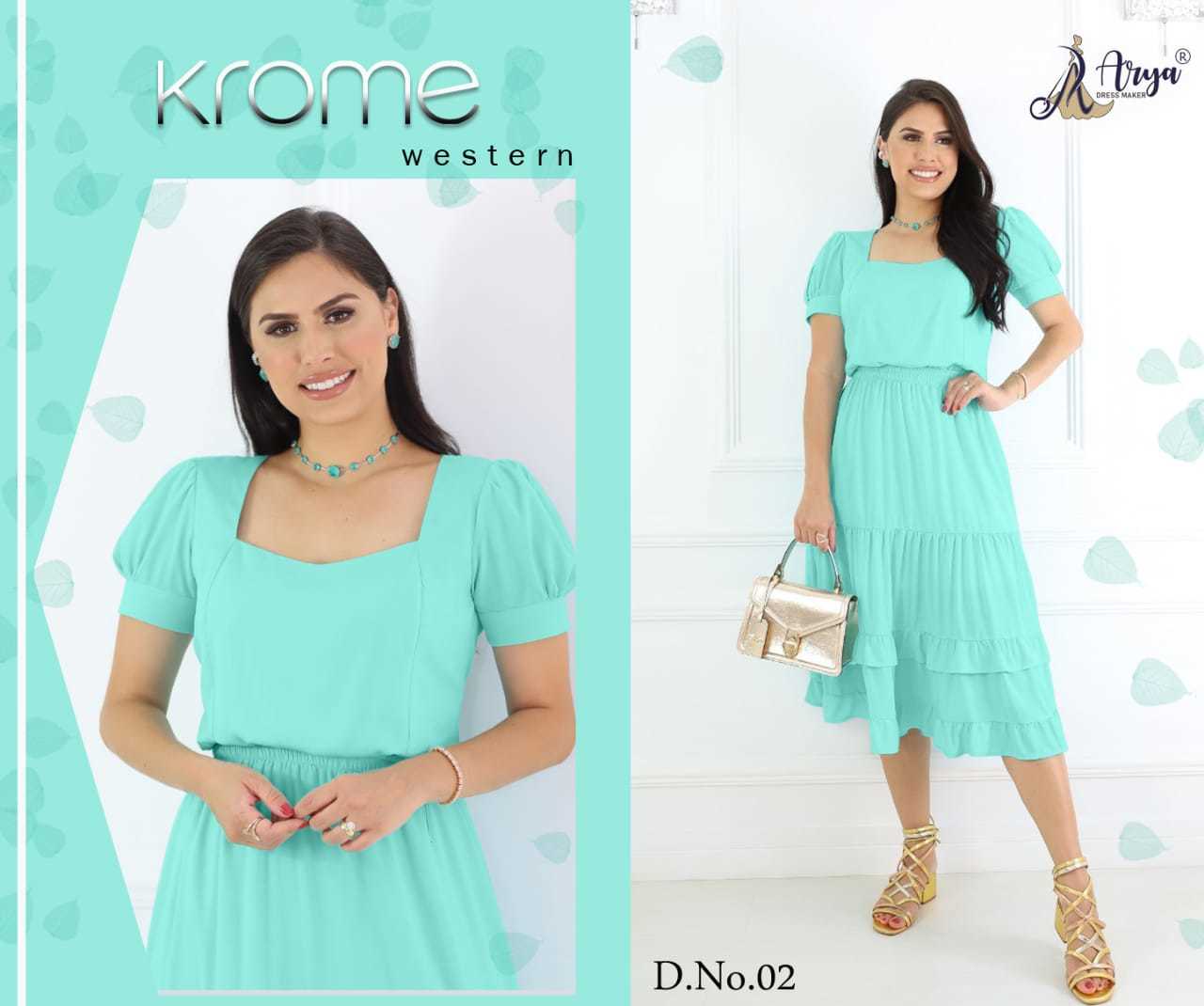 Ladies Western Long Frock