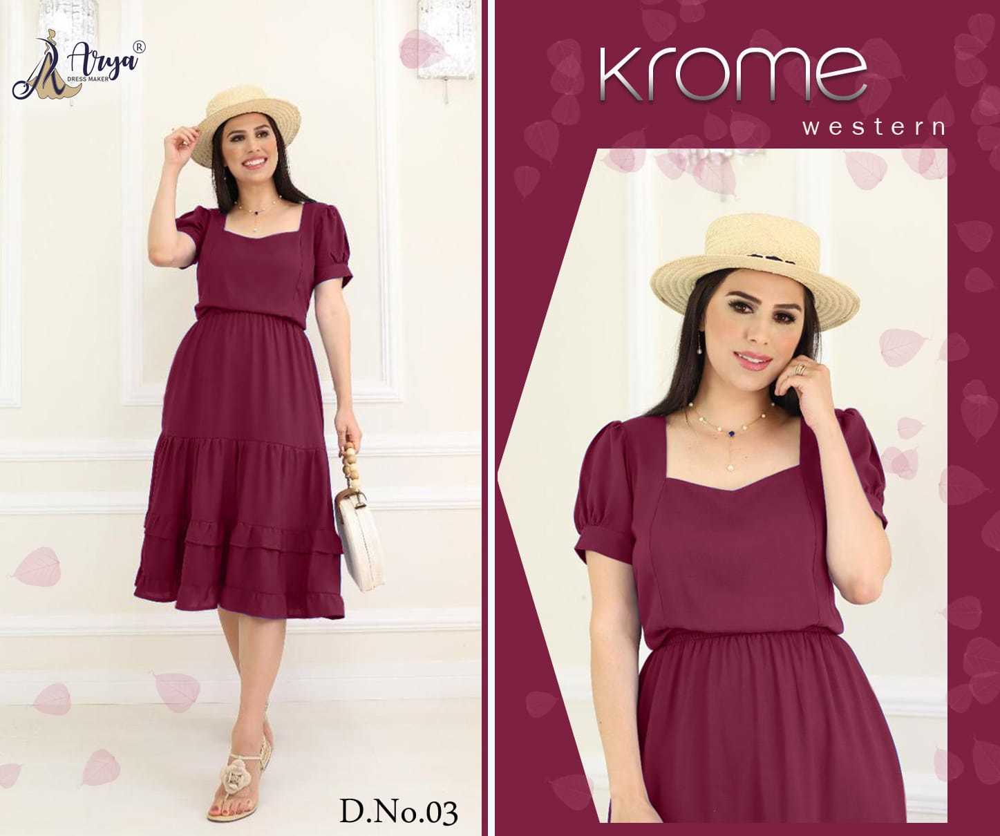 Ladies Western Long Frock