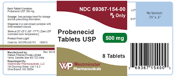 Probenecid Tablets General Medicines