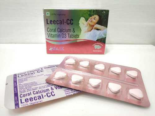 कोरल कैल 750mg कैल्शियम 250 विटामिन D3 500 Iu